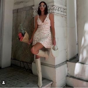 Zara strawberry dress